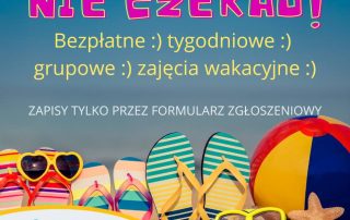 Bezpłatne grupowe zajęcia wakacyjne dla dzieci z niepełnosprawnością